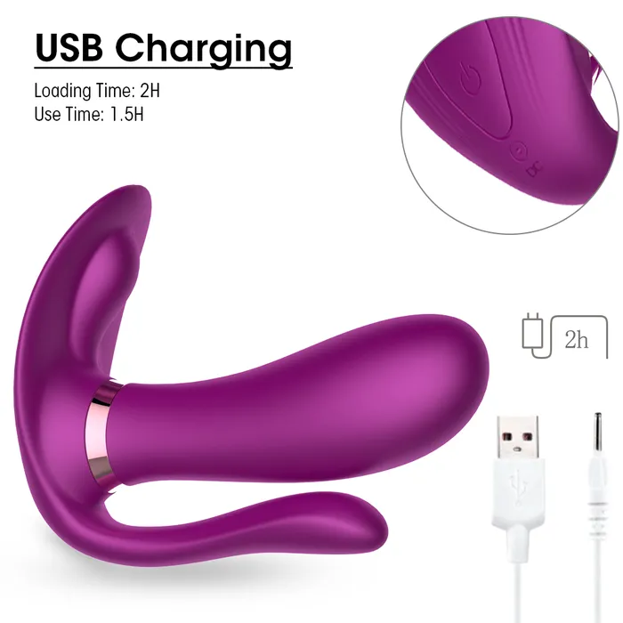 Female Sex Toys Sohimi 9 Vibration Modes Remote Control Clit Silicone Stimulator