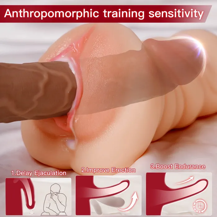 Female Sex Toys Sohimi Realistic 3D Texture Double Channel Pocket Pussy Female Sex Toys Sohimi Realistic 3D Texture Double Channel Pocket Pussy