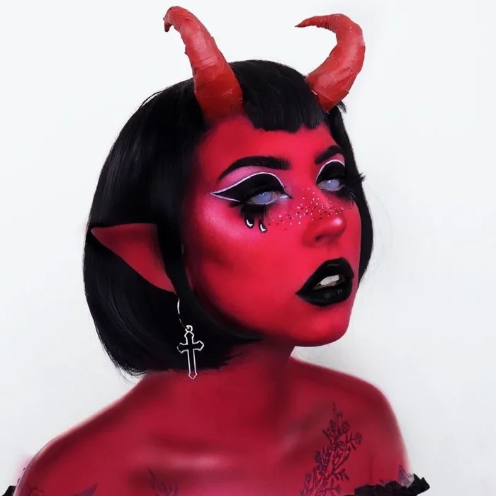 Goth Pixi Demon Babe Sticker Vibrators