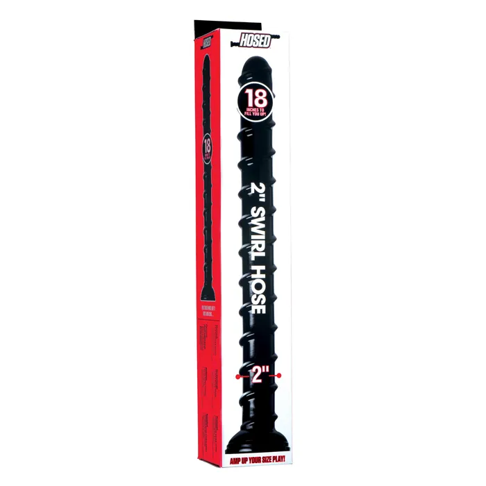 Hosed 18 Inches Swirl Anal Snake XR Brands Anal