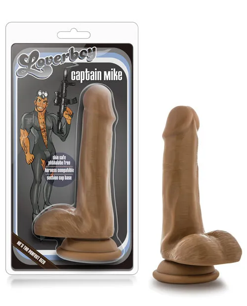 Loverboy Captain Mike 6 Realistic dildo Blush Novelties Female Sex Toys