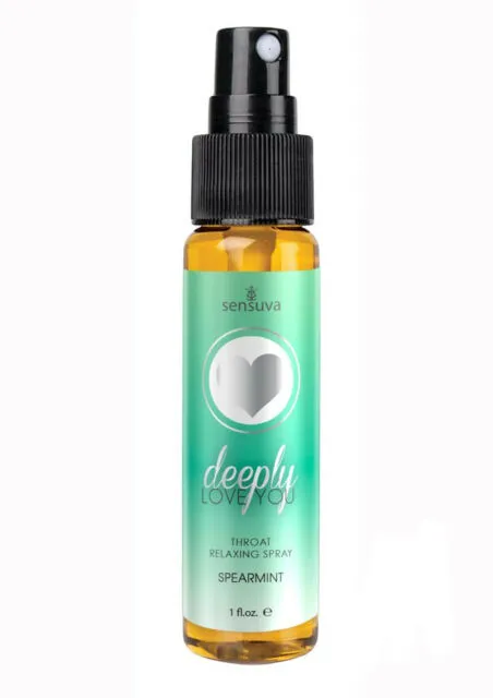 Sensuva Vibrators Deeply Love You Throat Numb Spray