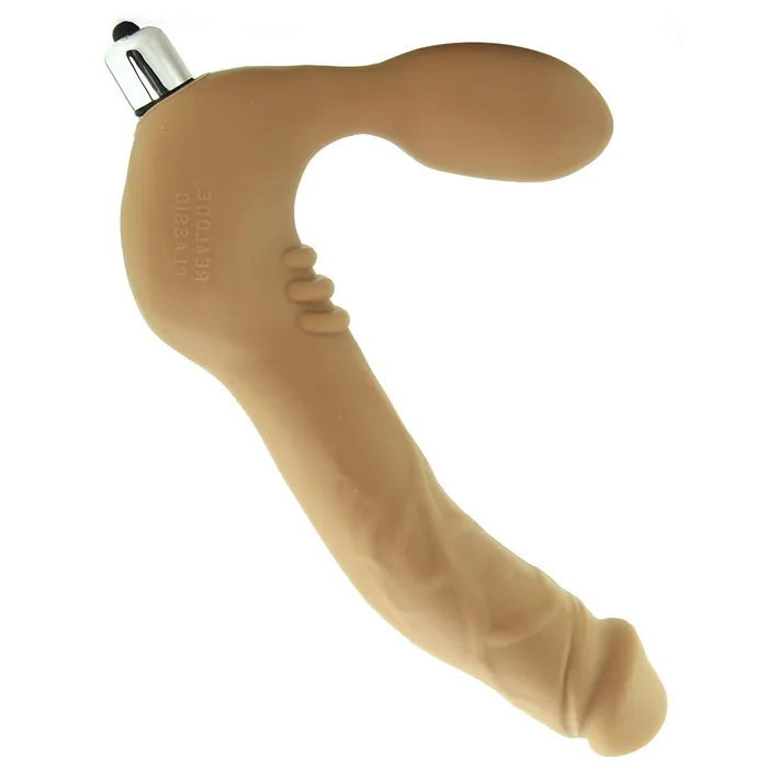 Tantus Real Strapless Vibrating StrapOn Dildo Honey Nalpac Female Sex Toys