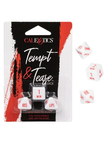 Vibrators Tempt Tease Dice CalExotics