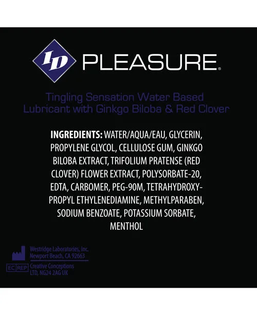 Waterbased Tingling Lubricant 12ml Westridge Laboratories Lubricants Waterbased Tingling Lubricant 12ml Westridge Laboratories Lubricants