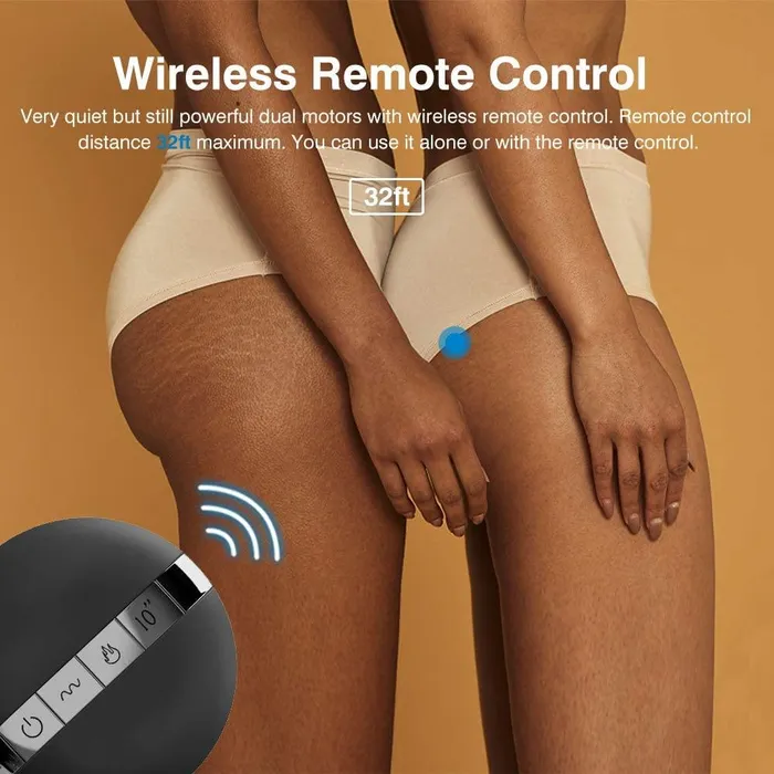 WiggleMotion Dual Motors Vibrating Anal Vibrator Loveorl Female Sex Toys