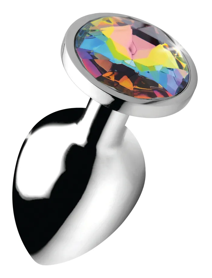 XR Brands Anal Rainbow Prism Gem Anal Plug