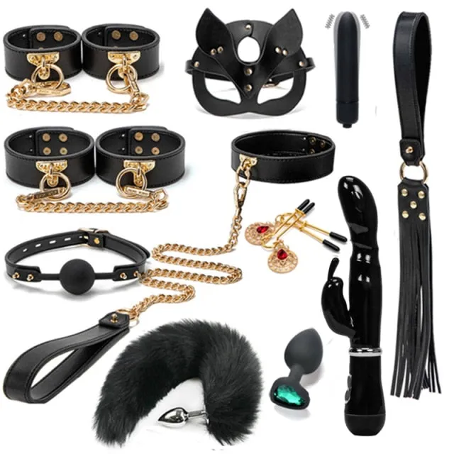 BDSM Tools Restraints Sets Own Pleasures Vibrators
