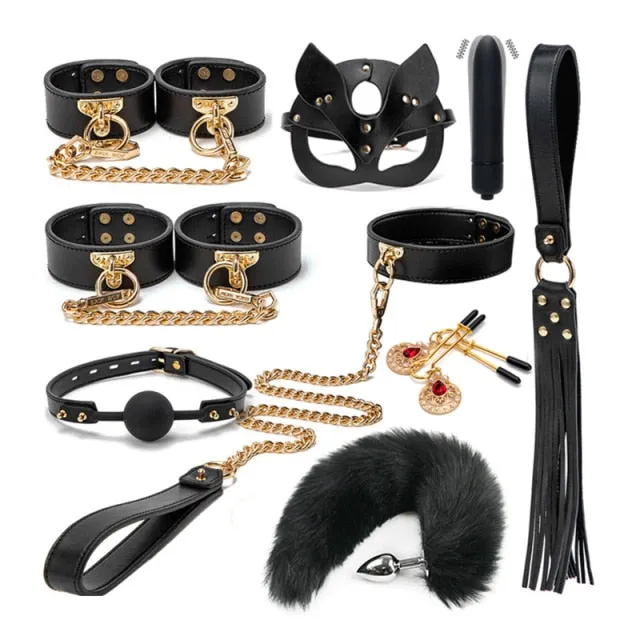 BDSM Tools Restraints Sets Own Pleasures Vibrators