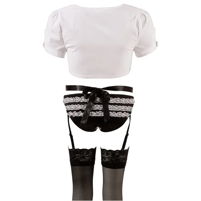 Cottelli Collection Lingerie Anal Cottelli Sexy Maid Set
