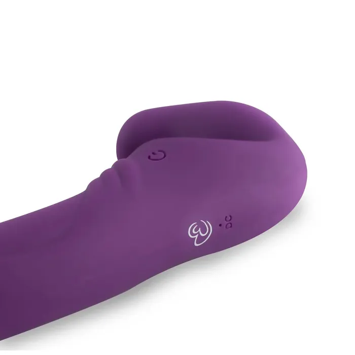 EasyToys Female Sex Toys Strapless Silicone Rechargeable StrapOn Vibrator