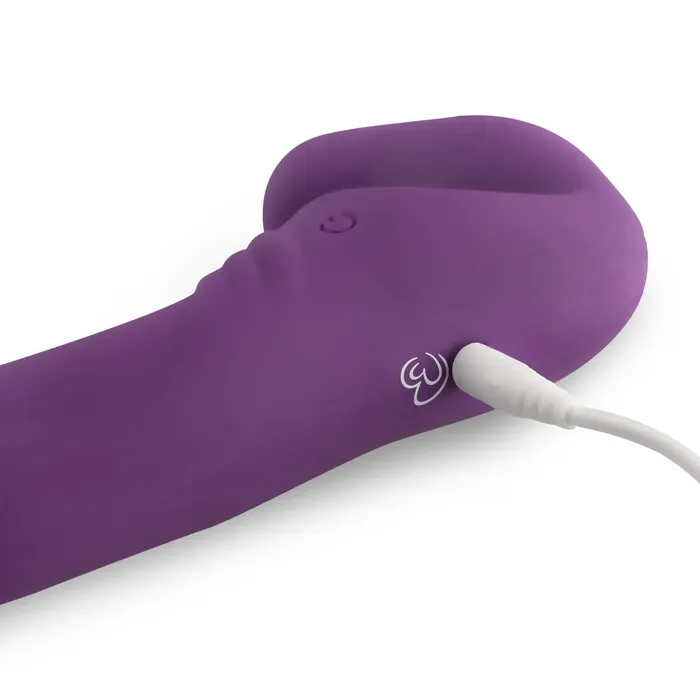EasyToys Female Sex Toys Strapless Silicone Rechargeable StrapOn Vibrator