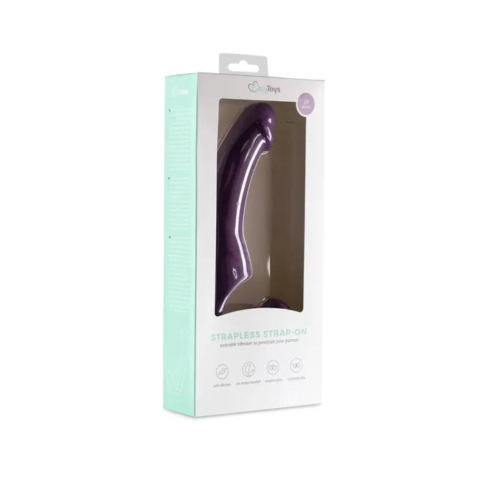 EasyToys Female Sex Toys Strapless Silicone Rechargeable StrapOn Vibrator