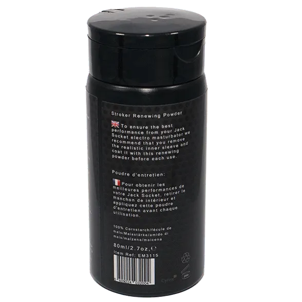 ElectraStim Jack Socket Renewing Powder NNN Retail Ltd Vibrators