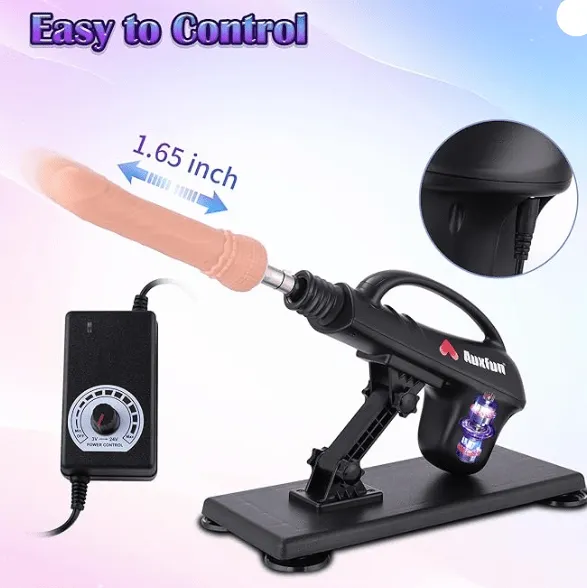 Female Sex Toys New Arrival Portable Sex Machine 4 dildos 3 adaptors Own Pleasures