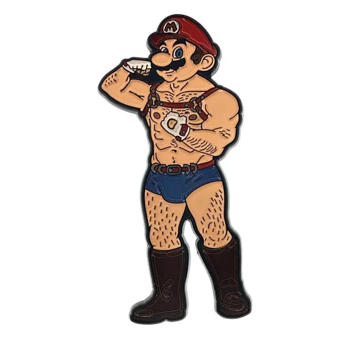 Geeky Kinky Female Sex Toys Geeky Kinky Super Mario Pin