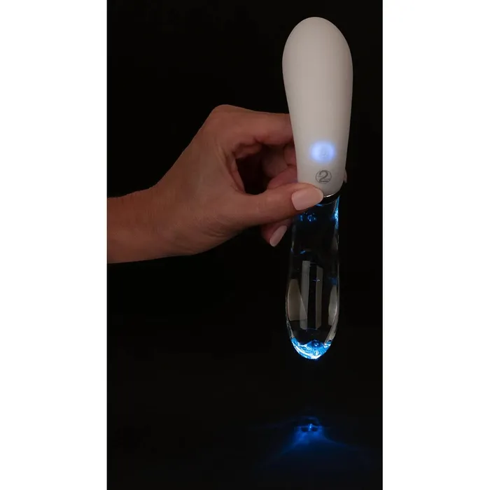 Liaison Vibrators Liaison Curve LED Vibrator Silicone Glass