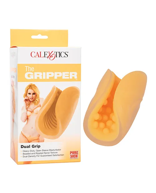 Male Sex Toys Cal Exotics The Gripper Dual Grip Orange