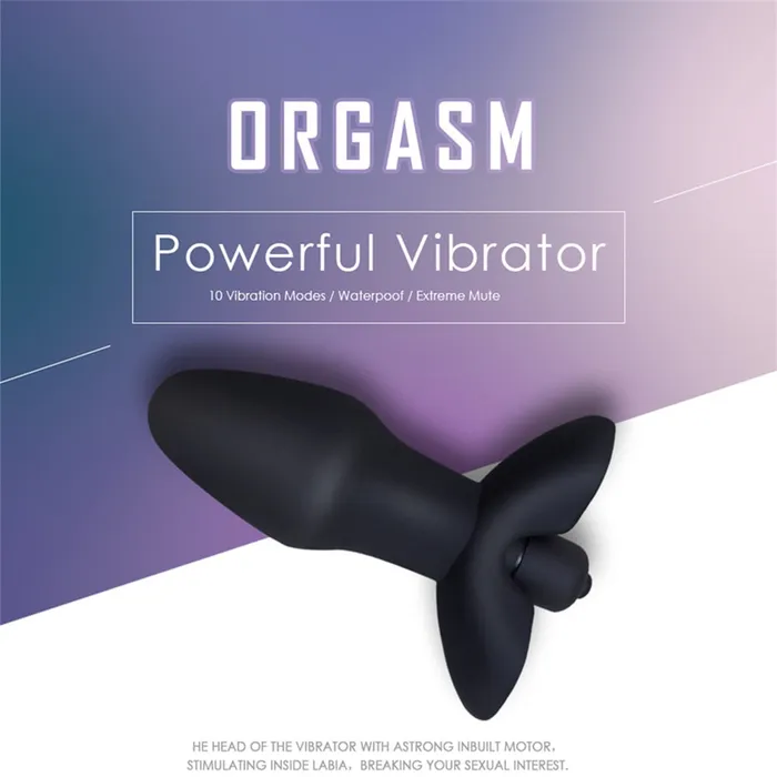 Male Sex Toys Own Pleasures 10 Speeds Vibrating Anal Plug
