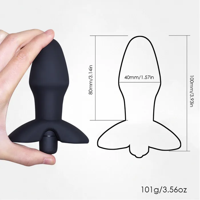 Male Sex Toys Own Pleasures 10 Speeds Vibrating Anal Plug