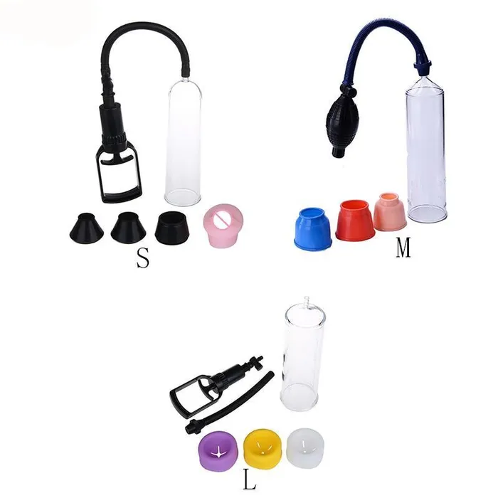 Own Pleasures Male Sex Toys Penis Enlargement with a Vacuum Pump and Extender Set Own Pleasures Male Sex Toys Penis Enlargement with a Vacuum Pump and Extender Set