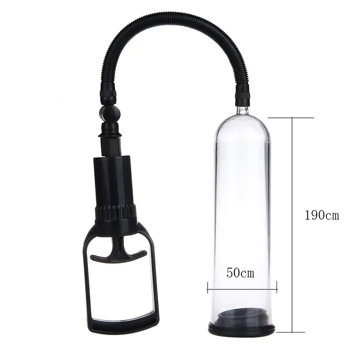 Own Pleasures Male Sex Toys Penis Enlargement with a Vacuum Pump and Extender Set