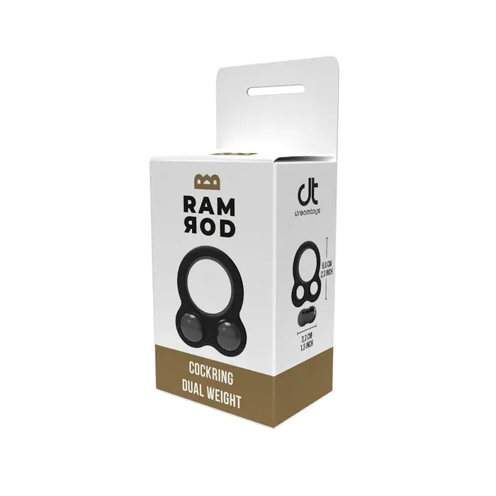 RAMROD Dual Weight Cock Ring RAMROD Male Sex Toys
