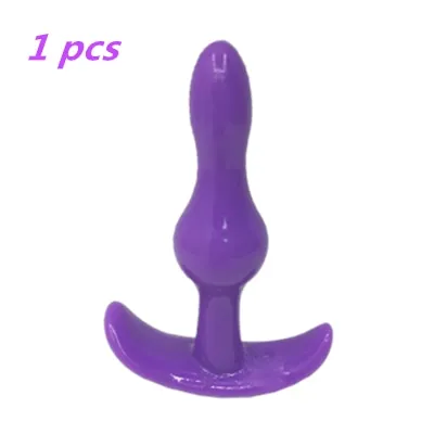 Silicone Jelly Anal Plug Own Pleasures Male Sex Toys