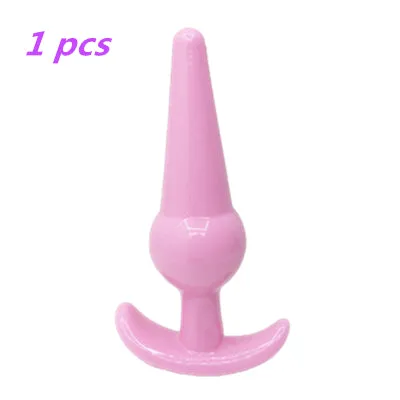 Silicone Jelly Anal Plug Own Pleasures Male Sex Toys
