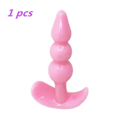Silicone Jelly Anal Plug Own Pleasures Male Sex Toys