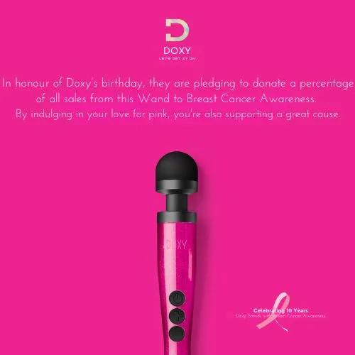 Vibrators NNN Retail Ltd Doxy Die Cast 3 Hot Pink Edition