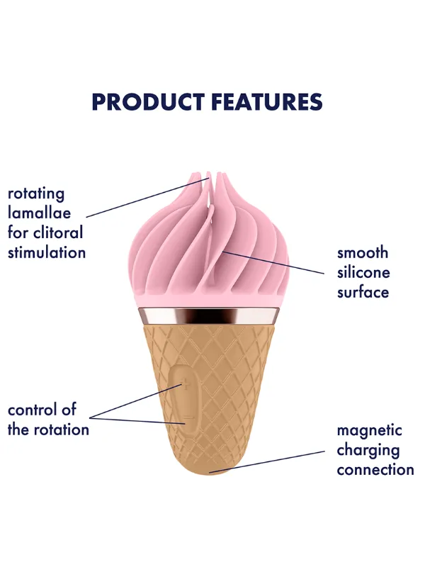 Vibrators NNN Retail Ltd Sweet Treat by Satisfyer