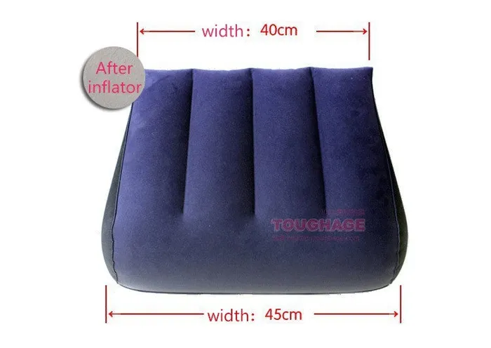 Vibrators Own Pleasures Inflatable Sex Pillow Triangle Magic Wedge Pillow Erotic Cushion