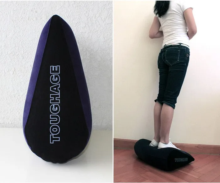 Vibrators Own Pleasures Inflatable Sex Pillow Triangle Magic Wedge Pillow Erotic Cushion