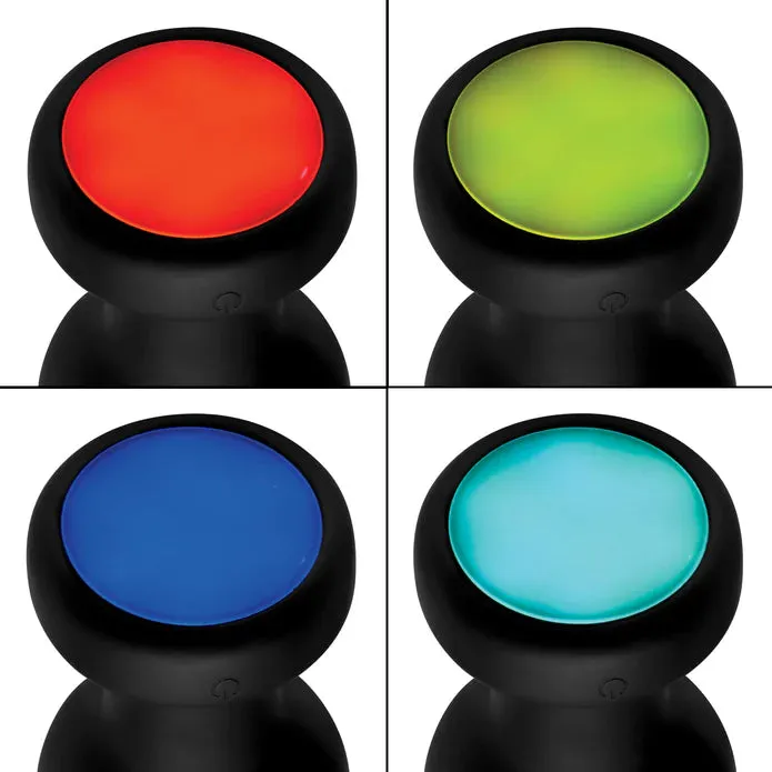XR Brands Male Sex Toys 7X Light Up Rechargeable Anal PlUG