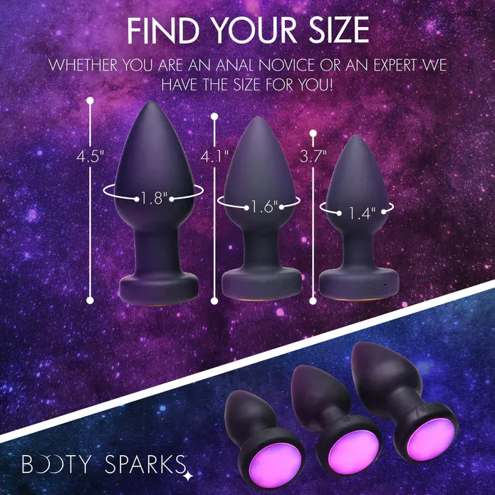 XR Brands Male Sex Toys 7X Light Up Rechargeable Anal PlUG