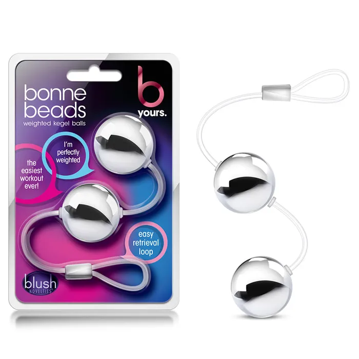 Anal Blush B Yours Bonne Beads Silver