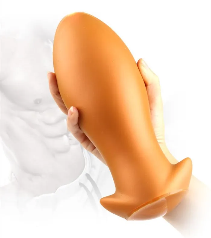 Anal House of Dasein NonVibrating Butt Plugs Silicone Big Butt Plug Gold Or Black Anal Sex Toys