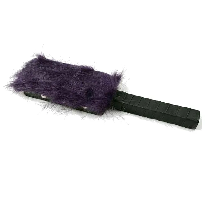 Anal House of Dasein Paddles Black Red White Purple Fur Paddle Bdsm Impact Play Spanking Fetish Kink