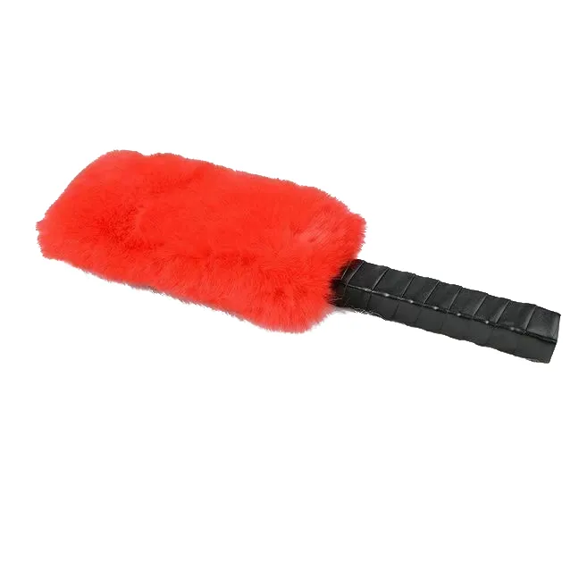 Anal House of Dasein Paddles Black Red White Purple Fur Paddle Bdsm Impact Play Spanking Fetish Kink