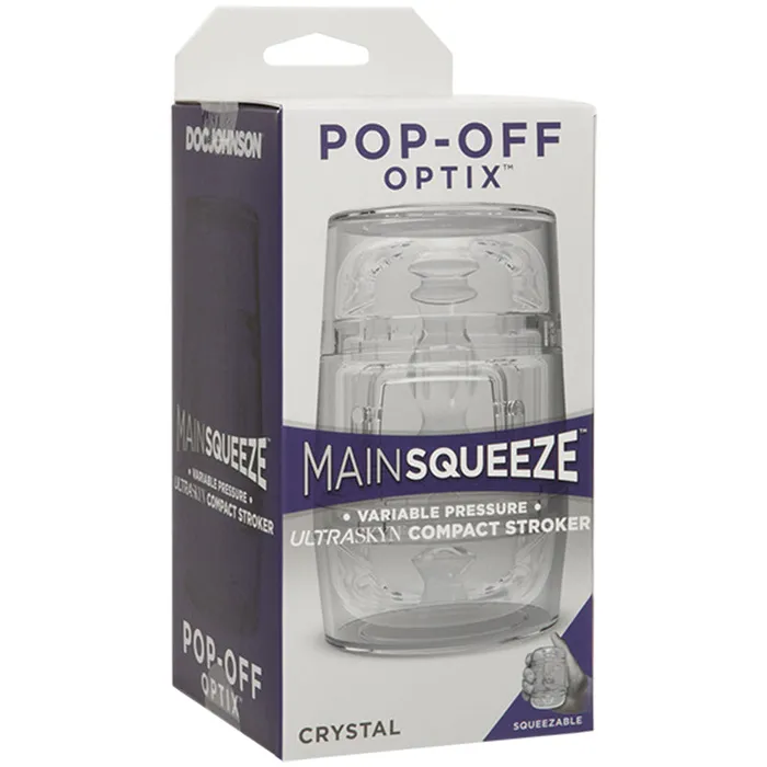 Anal Main Squeeze PopOff Optix Crystal Doc Johnson