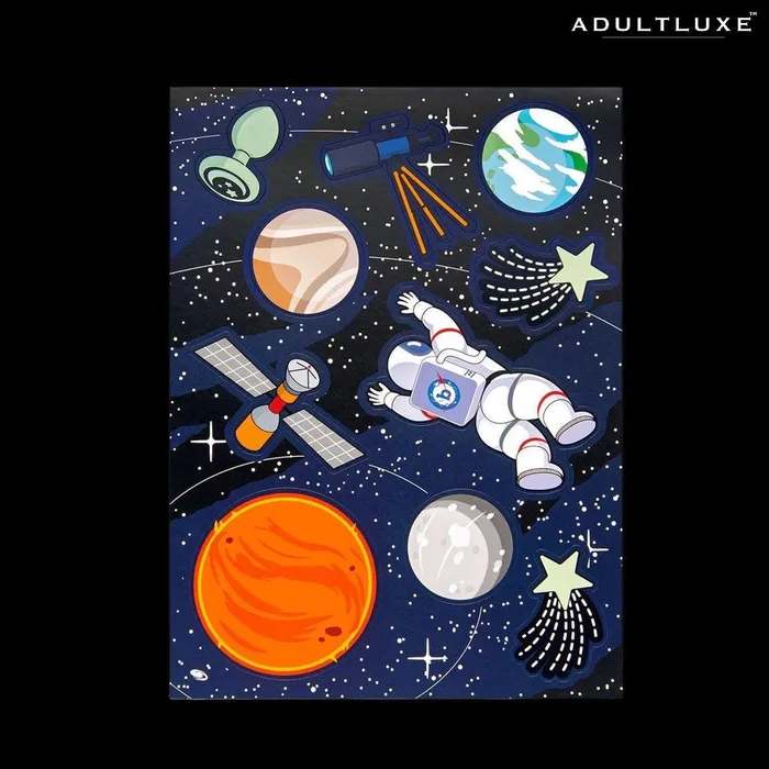BVibe Anal BVibe ASStronaut GlowintheDark Butt Play Set