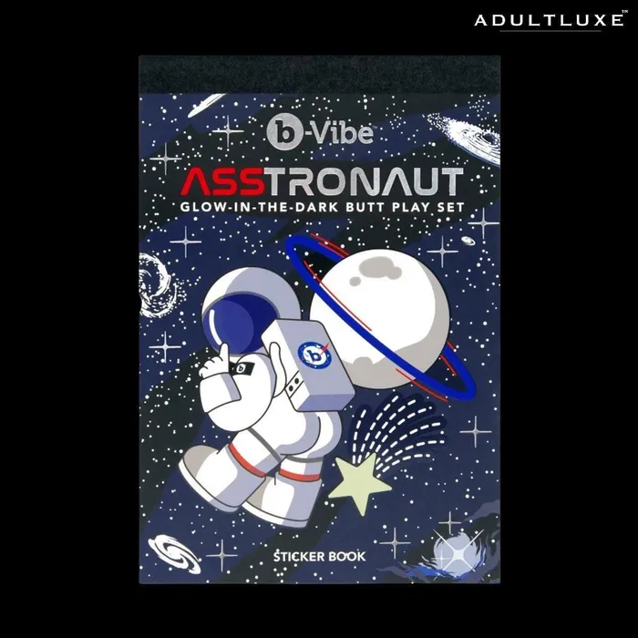 BVibe Anal BVibe ASStronaut GlowintheDark Butt Play Set