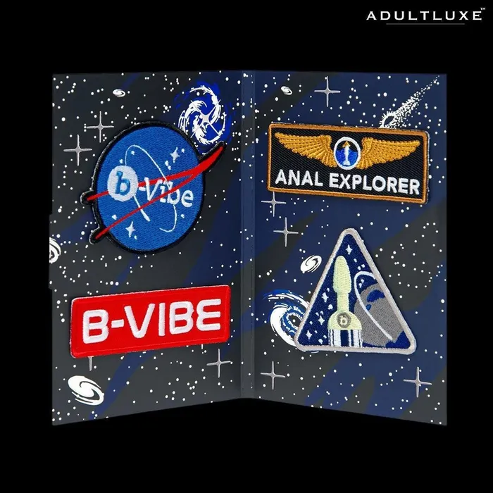 BVibe Anal BVibe ASStronaut GlowintheDark Butt Play Set