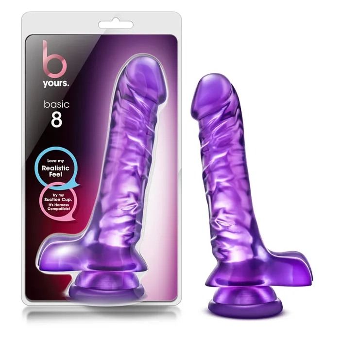 B Yours Basic 8 Purple Blush Vibrators
