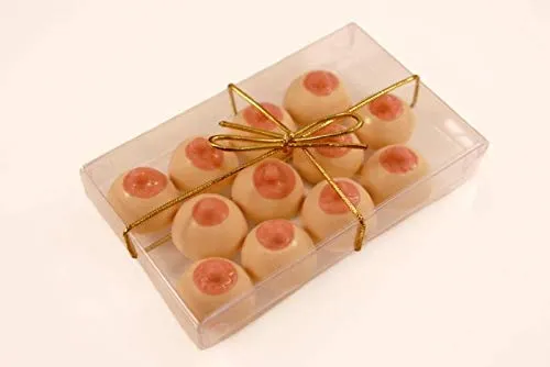 Bitesize Boobs Butterscotch Net Erotic Chocolates Vibrators