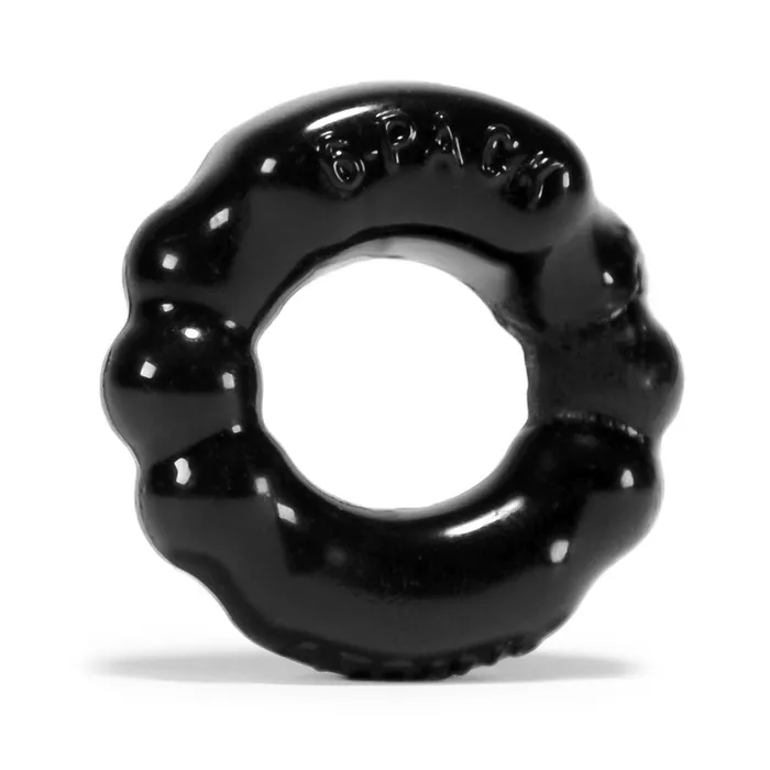 Blue Ox Designs Oxballs Anal The Six Pack Cockring Black Net