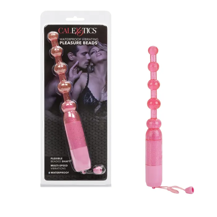 CalExotics Vibrators California Exotics Vibrating Pleasure Beads Pink