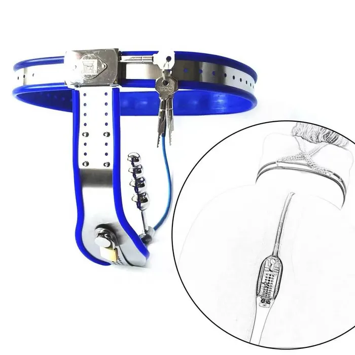 CHASTITY CAGE CO Male Sex Toys Female Adjustable Waist Stainless Steel Chastity Belt CHASTITY CAGE CO Male Sex Toys Female Adjustable Waist Stainless Steel Chastity Belt