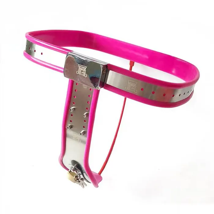 CHASTITY CAGE CO Male Sex Toys Female Adjustable Waist Stainless Steel Chastity Belt CHASTITY CAGE CO Male Sex Toys Female Adjustable Waist Stainless Steel Chastity Belt
